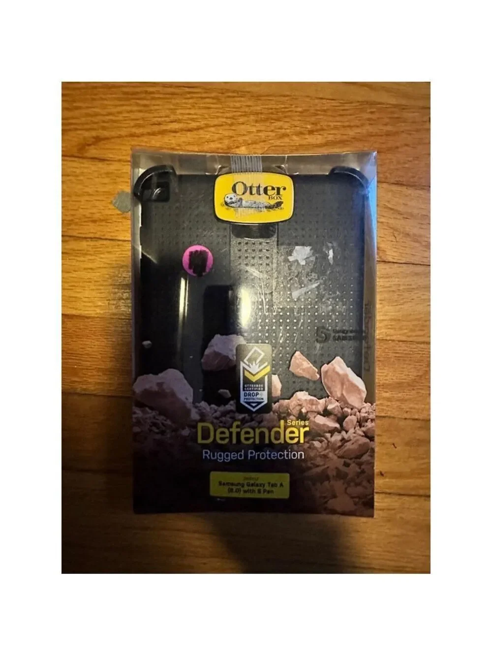 OtterBox Defender Series Tablet Case for Samsung Galaxy Tablet A (8.0)- Black